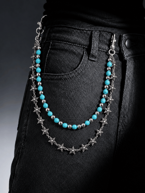 Blue Star Pants Chain