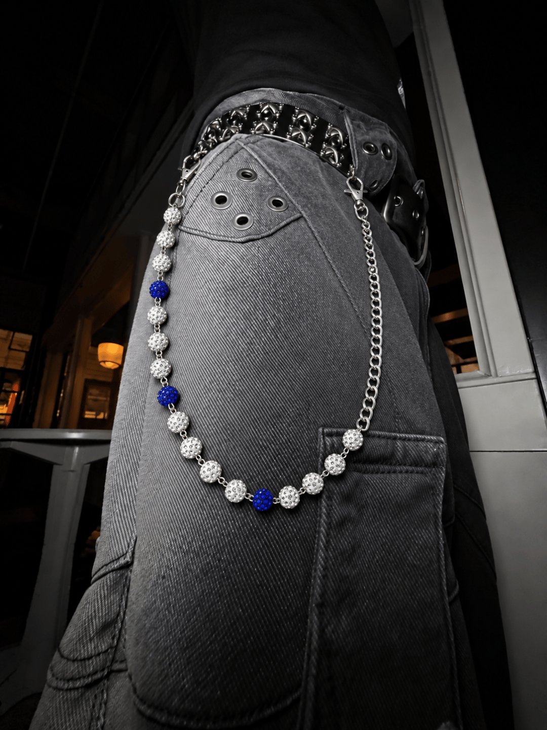Iced Out Ball Pants Chain