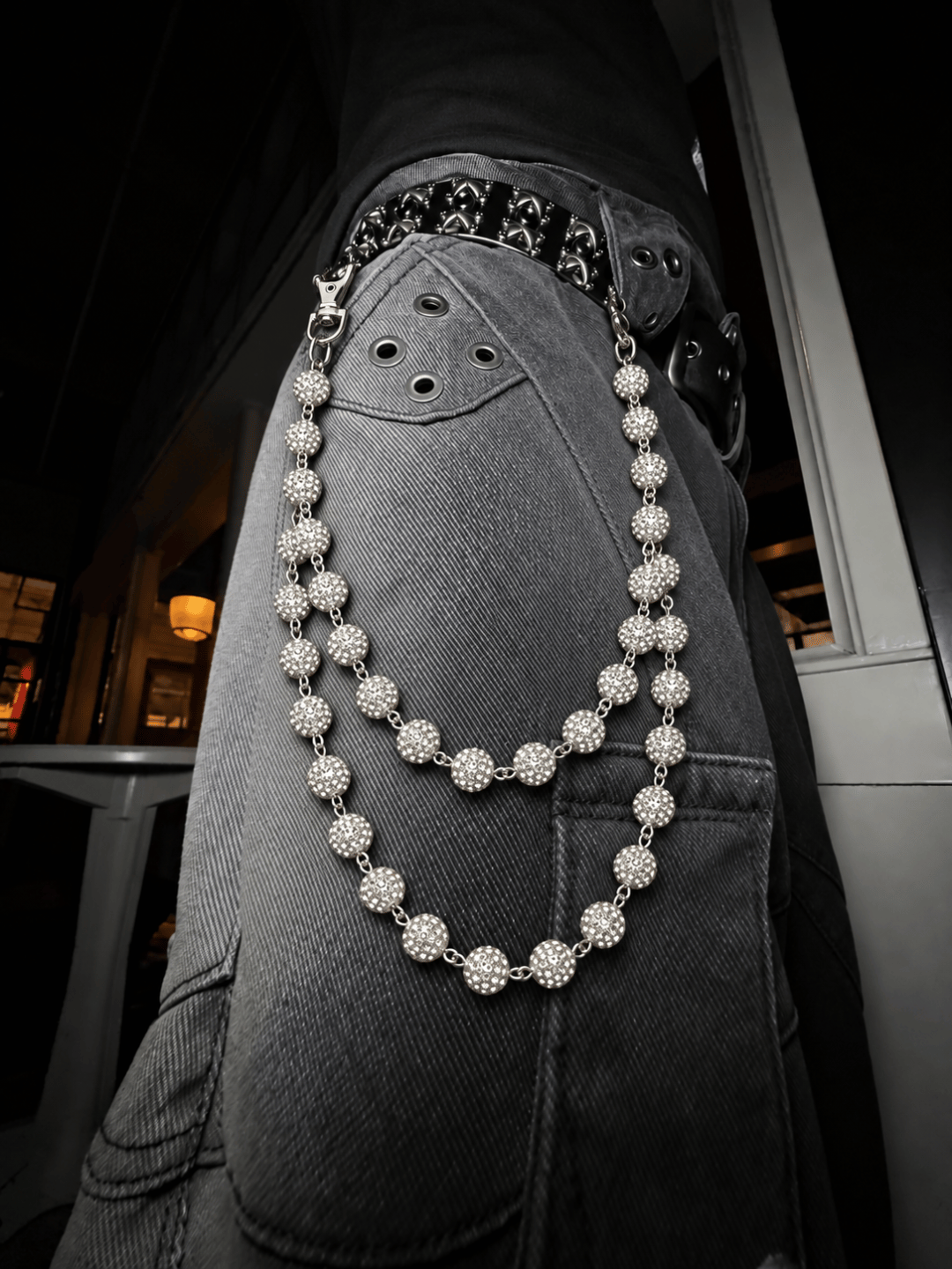 iced out Chain Belt