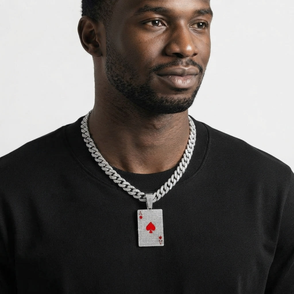 Ace of Spades Necklace