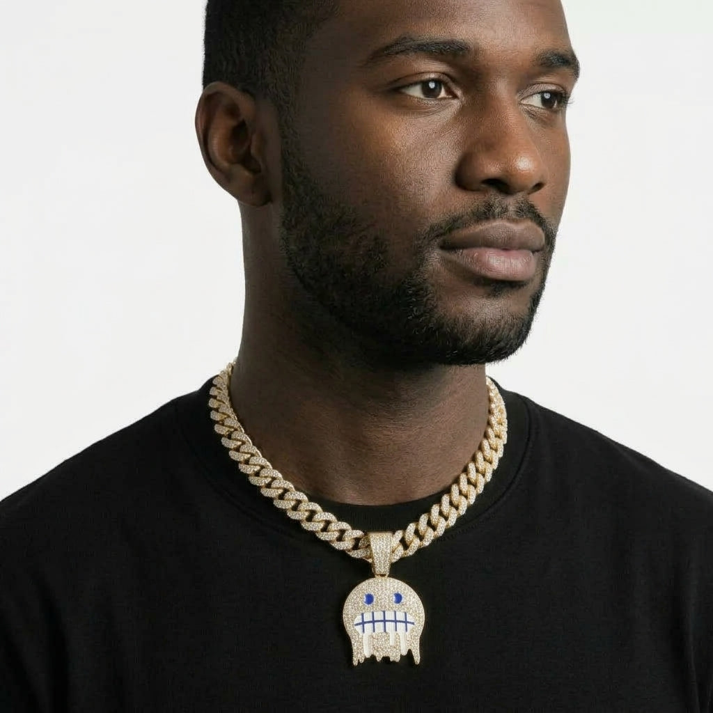Frozen Face Necklace