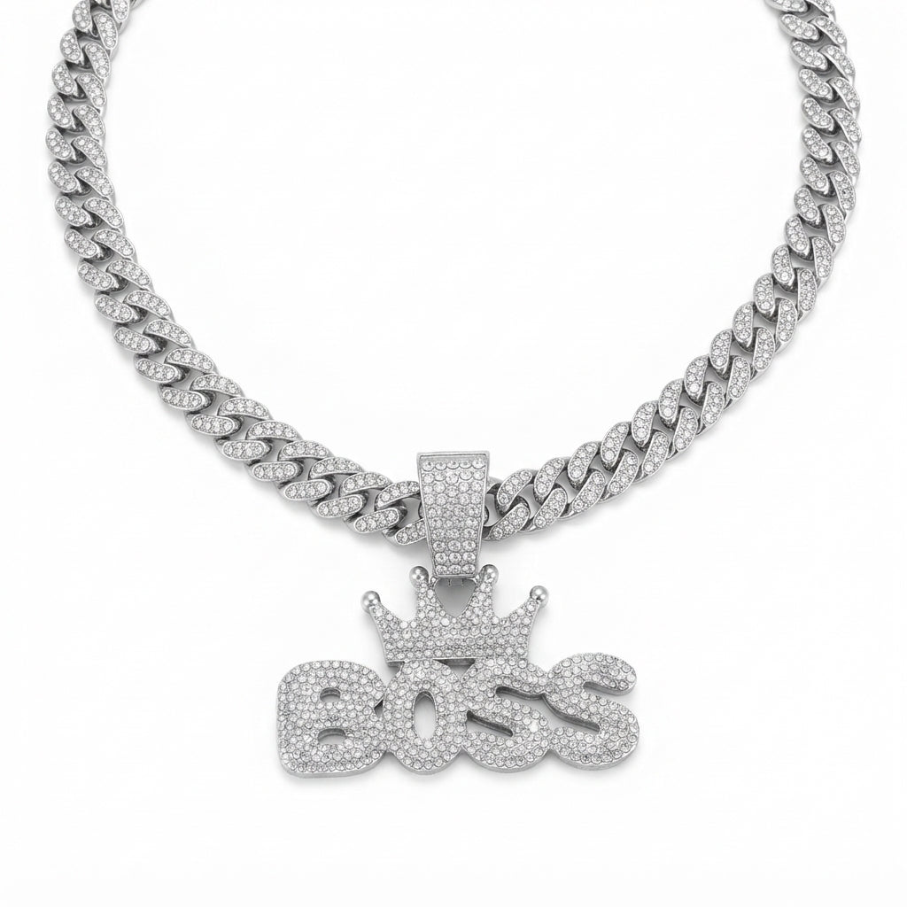 Crowned Boss Necklace