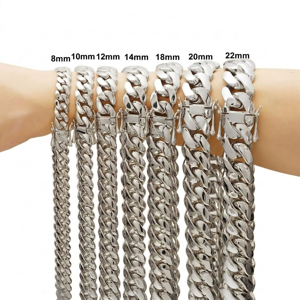 Miami Cuban Chain — Silver