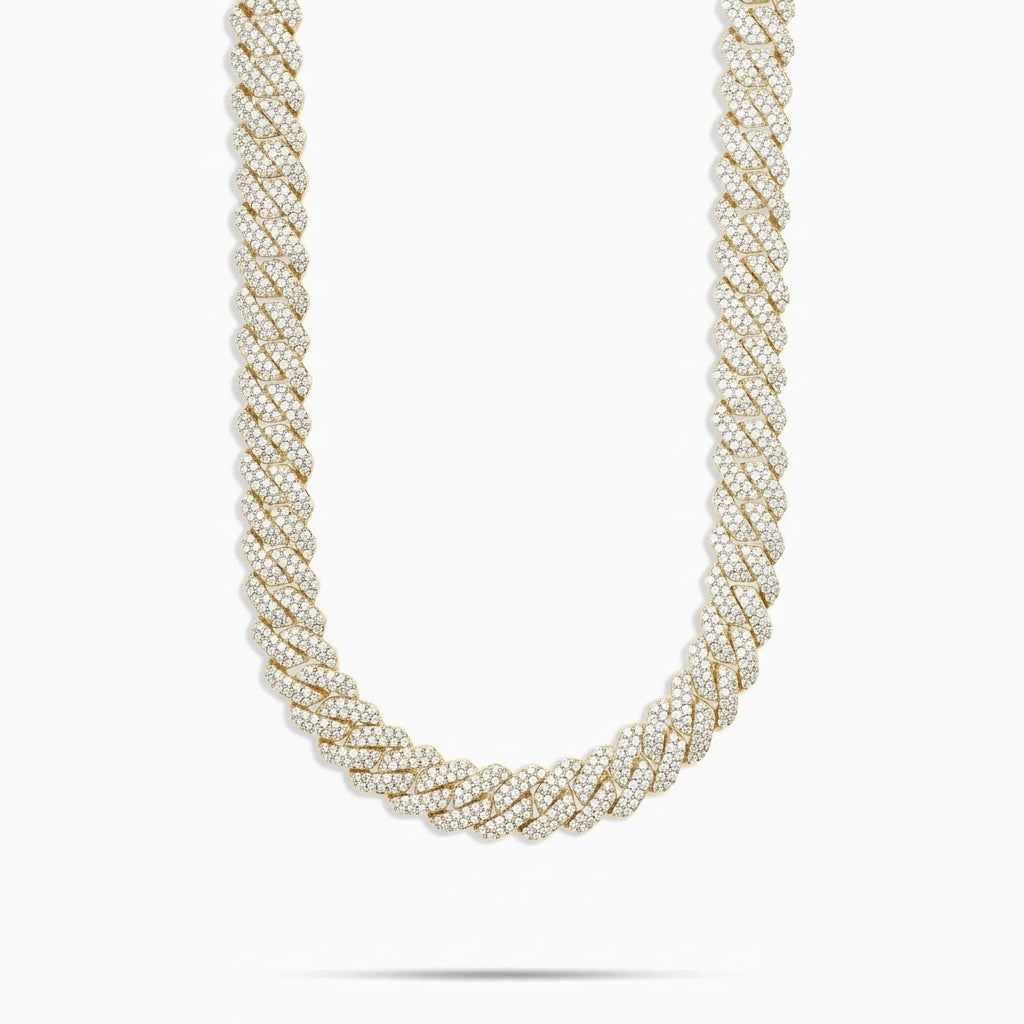 Iced Cuban Chain — 14mm