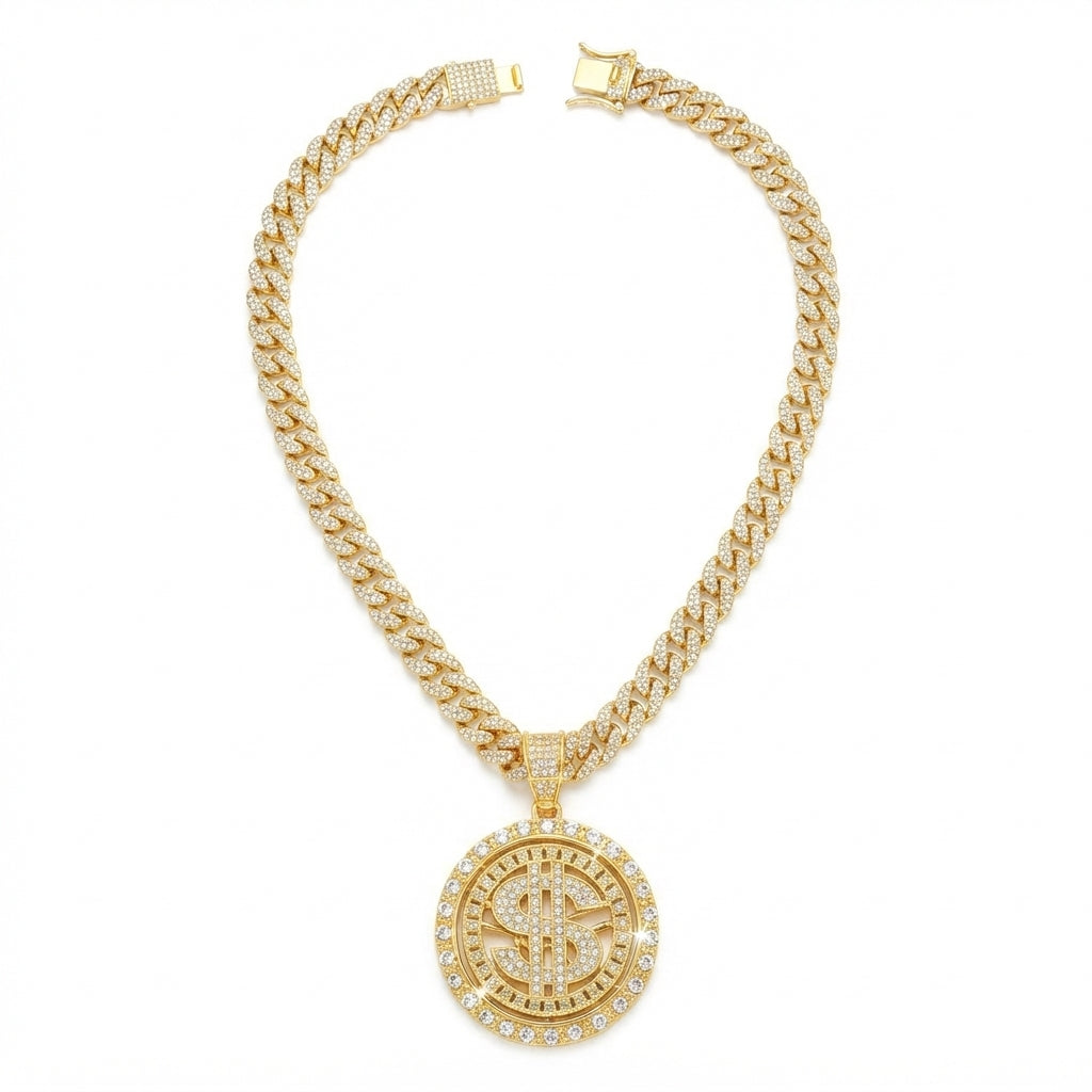 Dollar Medallion Necklace