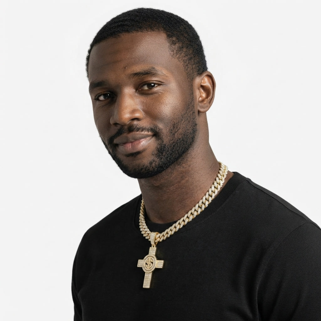Money Cross Necklace