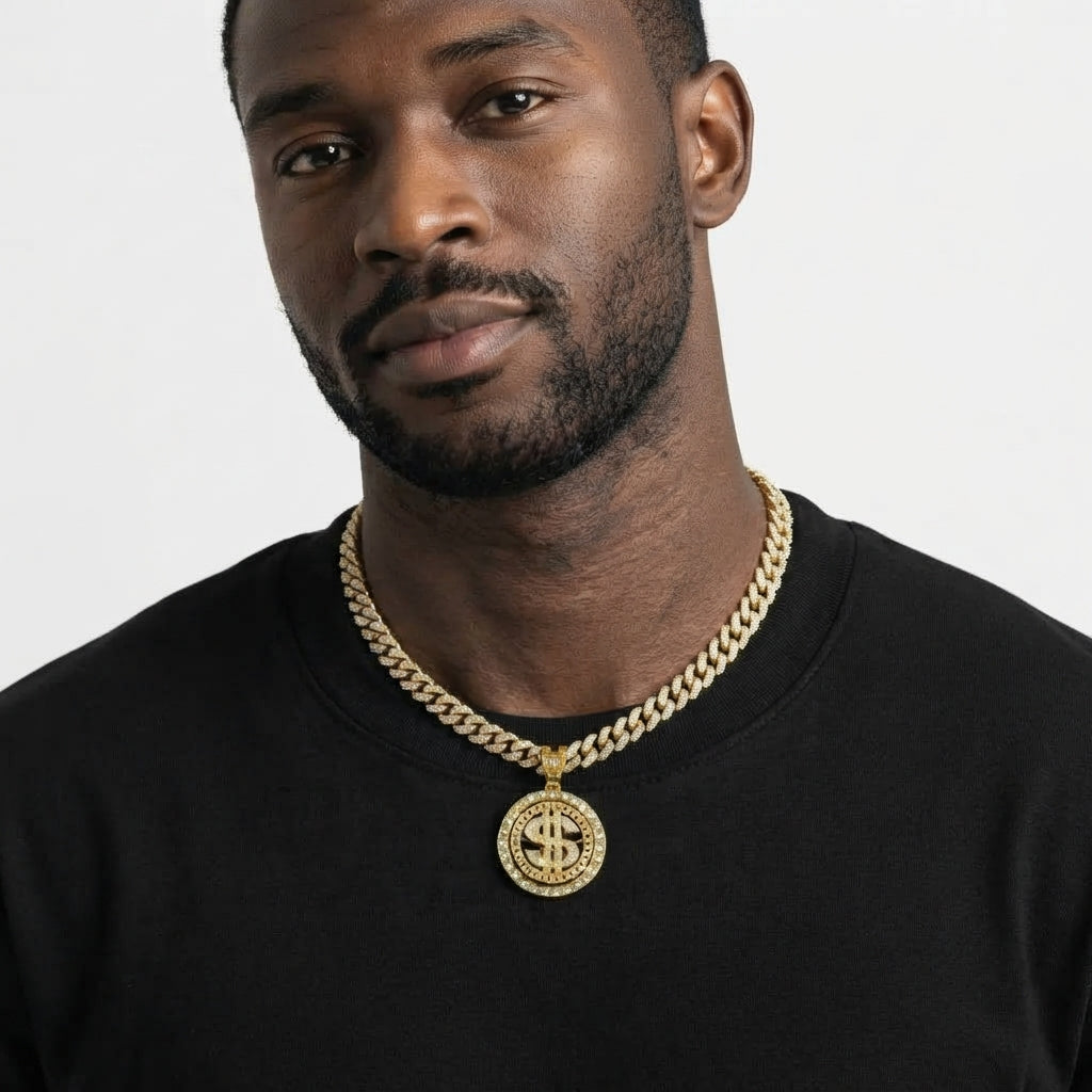 Dollar Medallion Necklace
