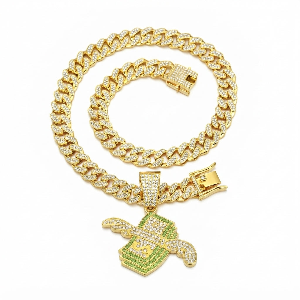 Flying Cash Necklace