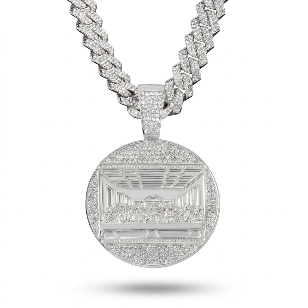 Last Supper Halo Necklace