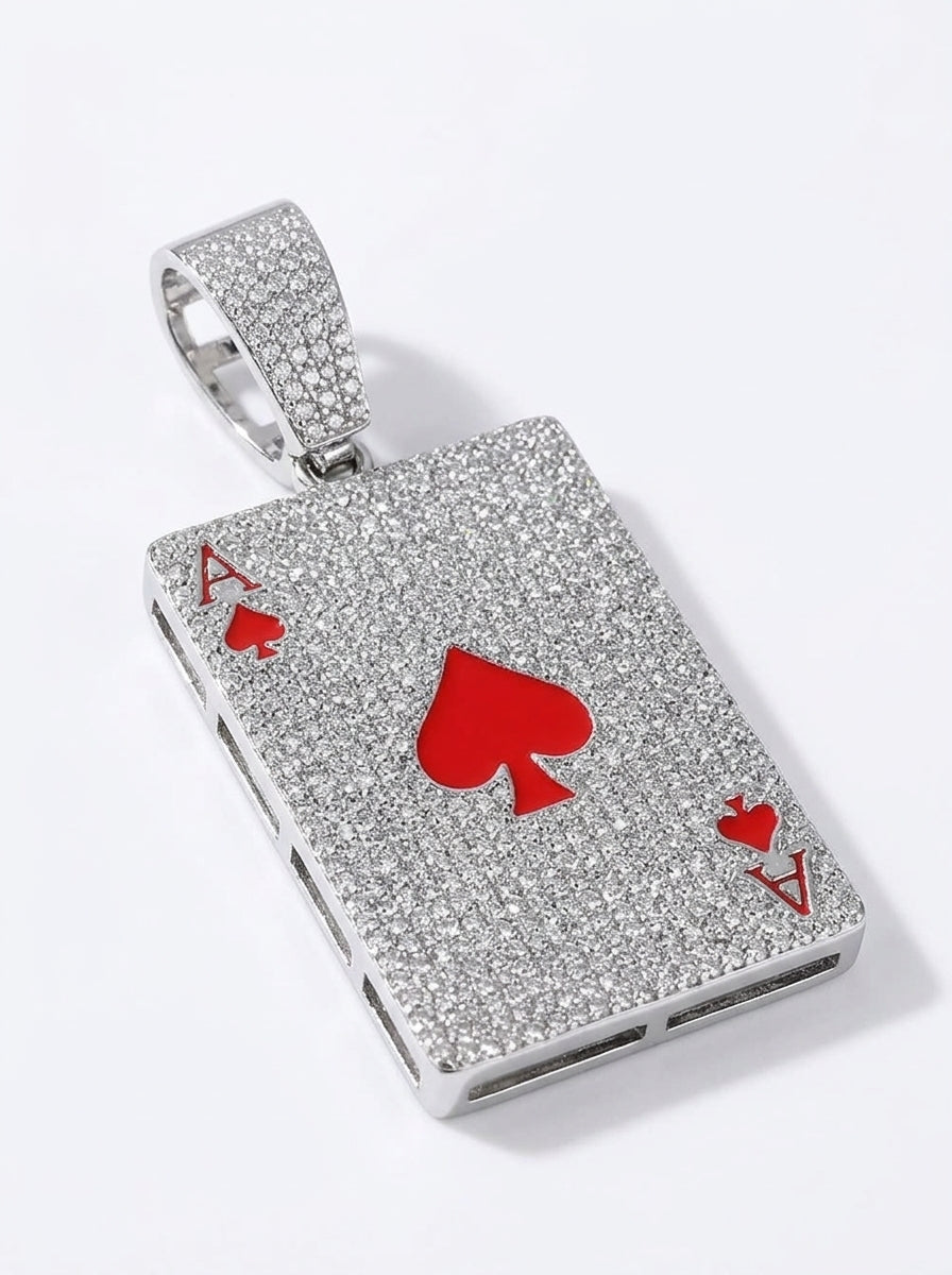 Ace of Spades Pendant