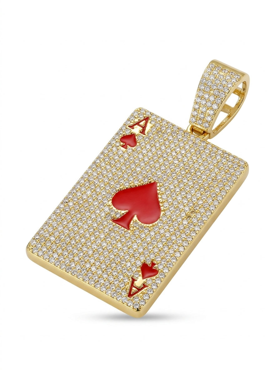 Ace of Spades Pendant