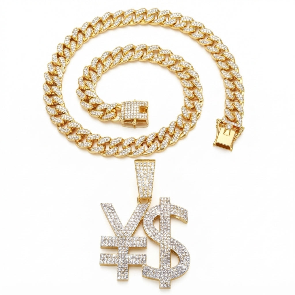 Yen & Dollar Necklace