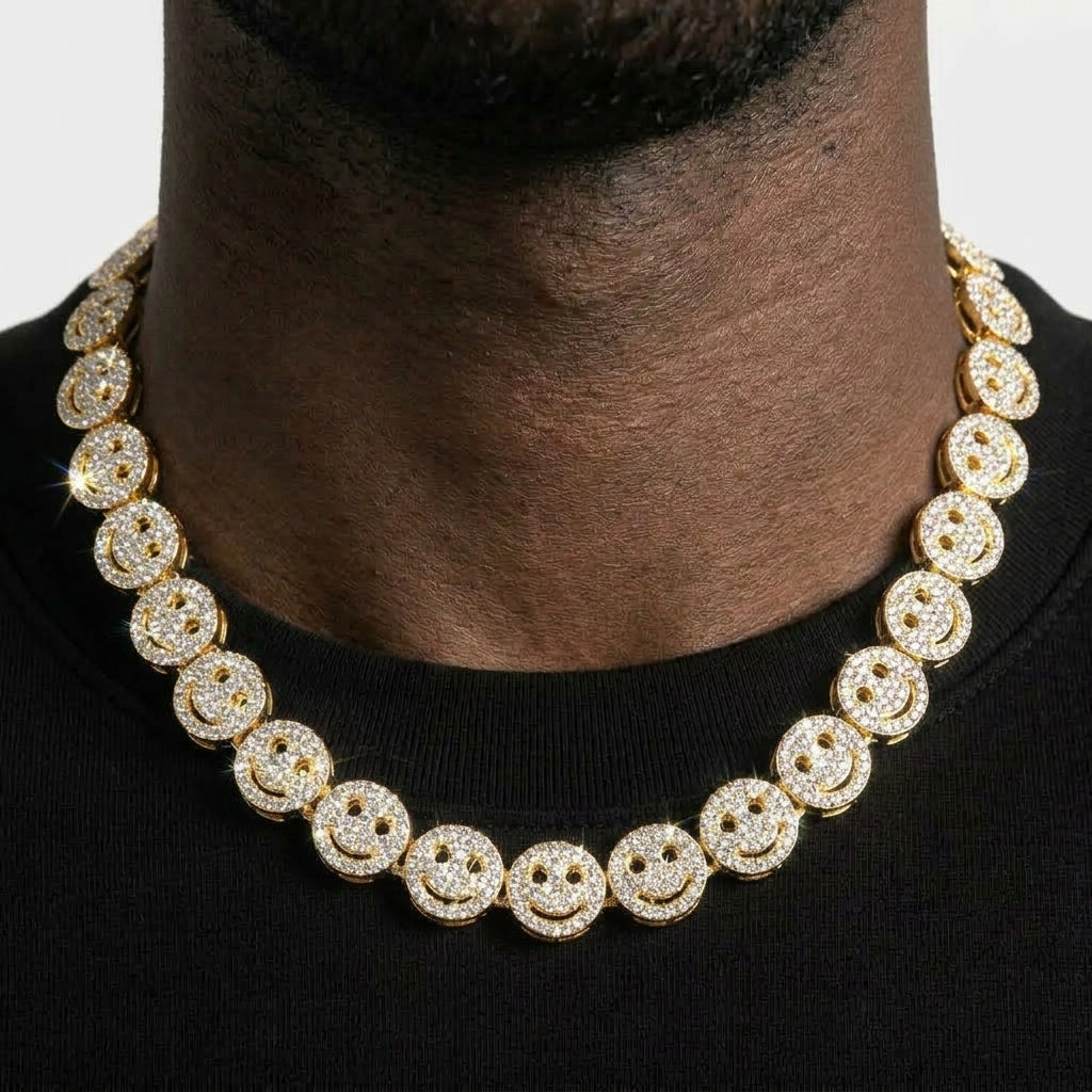 Smiley Link Chain