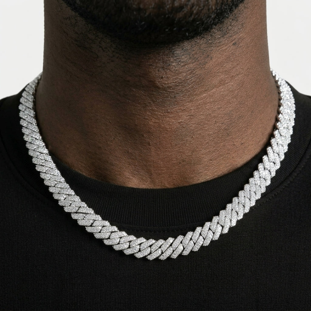 Iced Cuban Chain — 14mm
