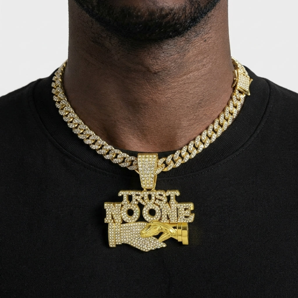 Trust No One Necklace