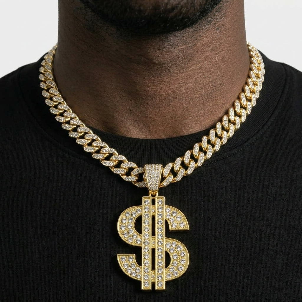 Dollar Sign Necklace