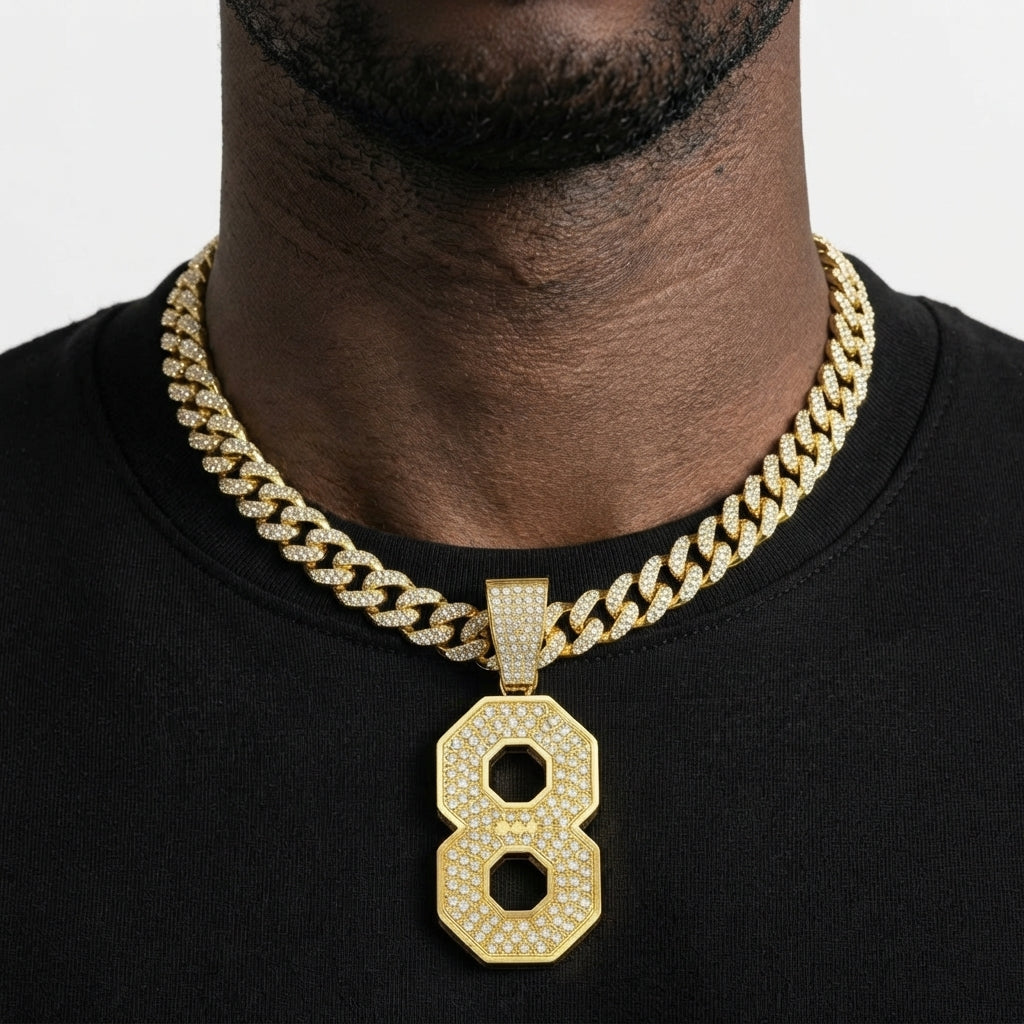 Number 8 Necklace