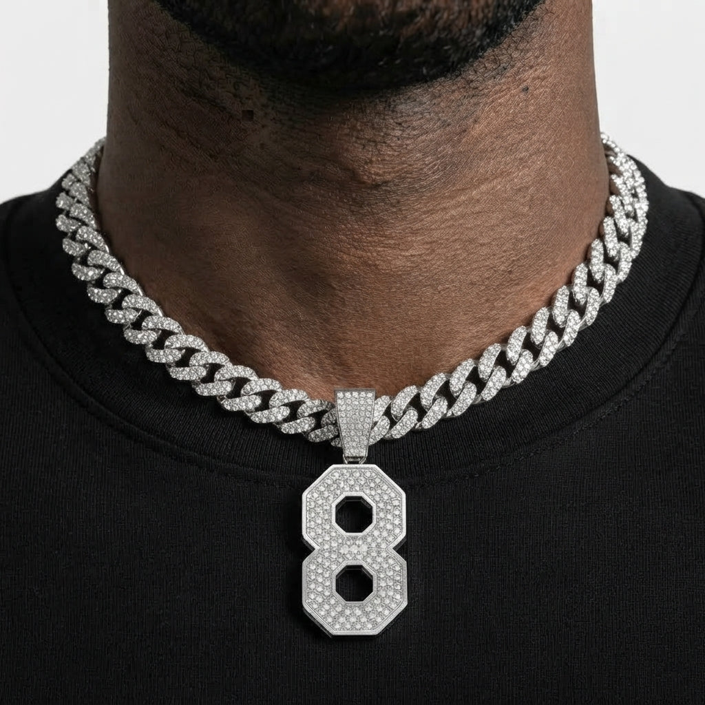 Number 8 Necklace