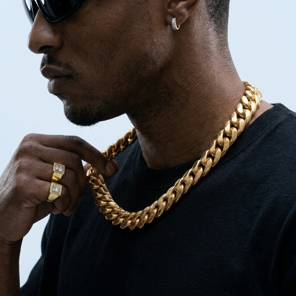 Cuban Chain — Gold, 20mm