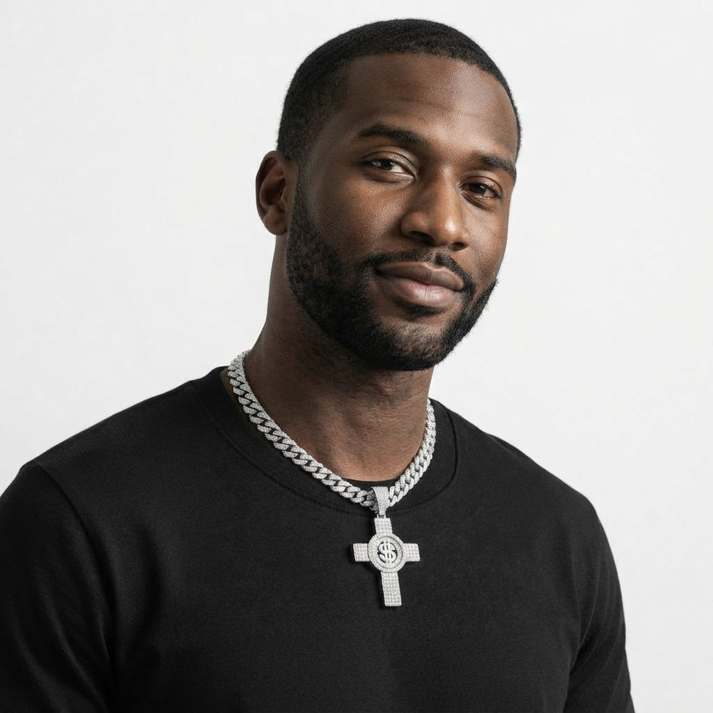 Money Cross Necklace