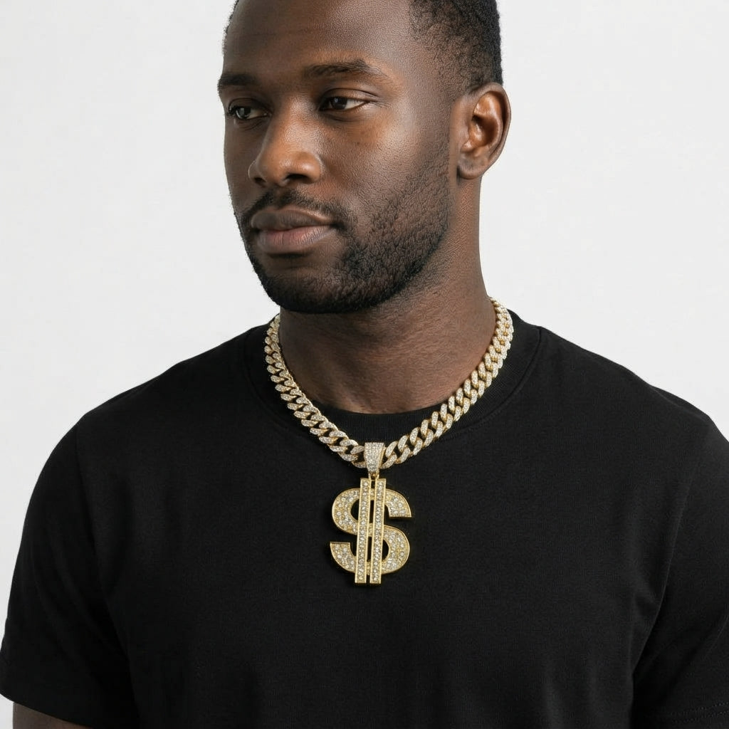 Dollar Sign Necklace