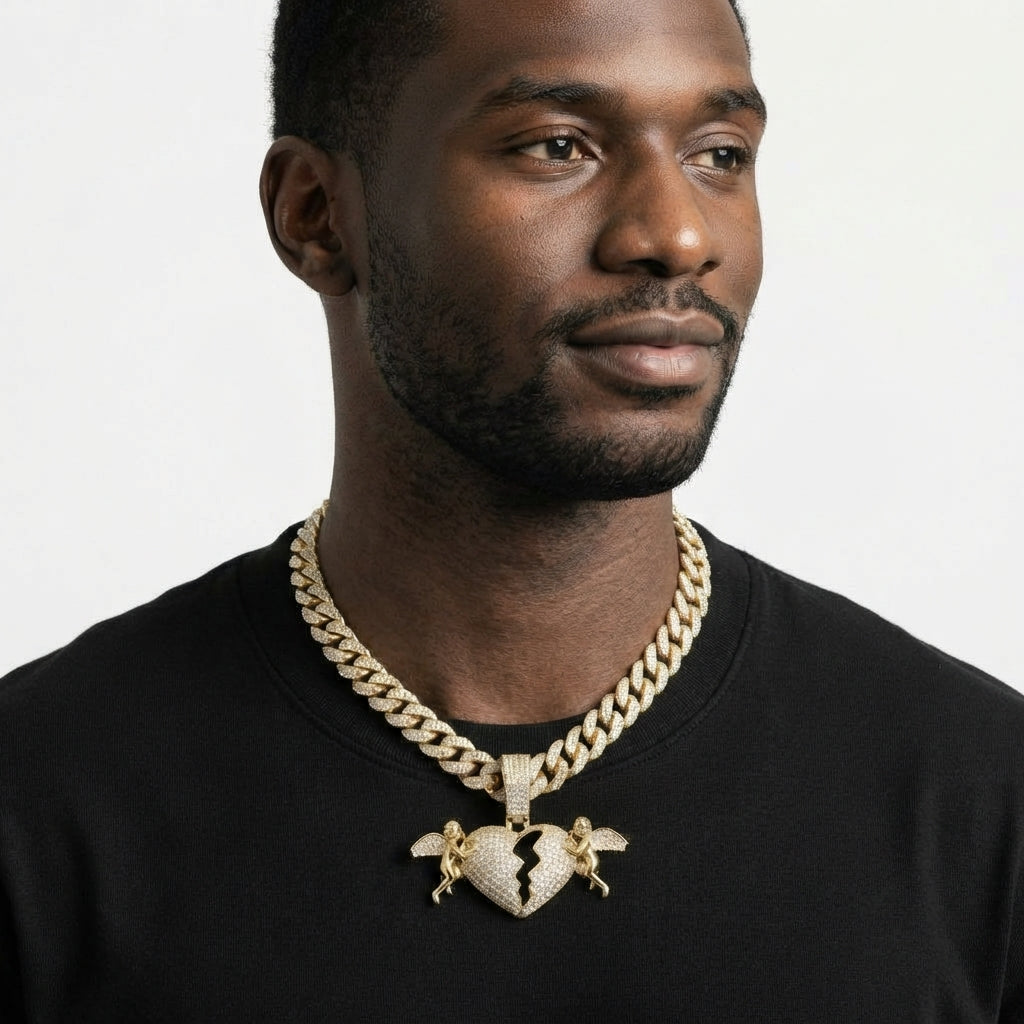 Cherub Heartbreak Necklace