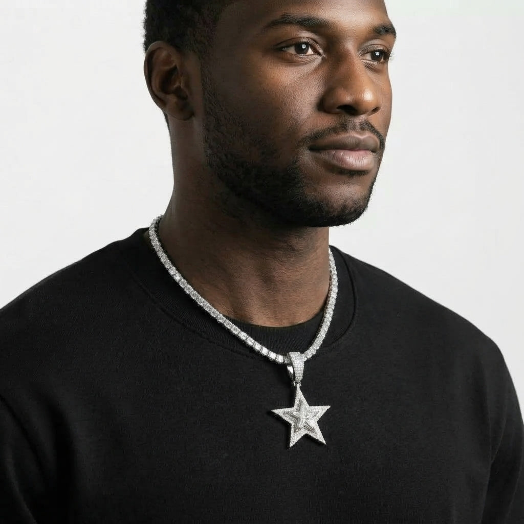 Layered Star Necklace
