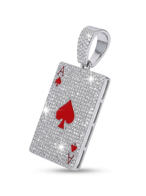 Ace of Spades Pendant