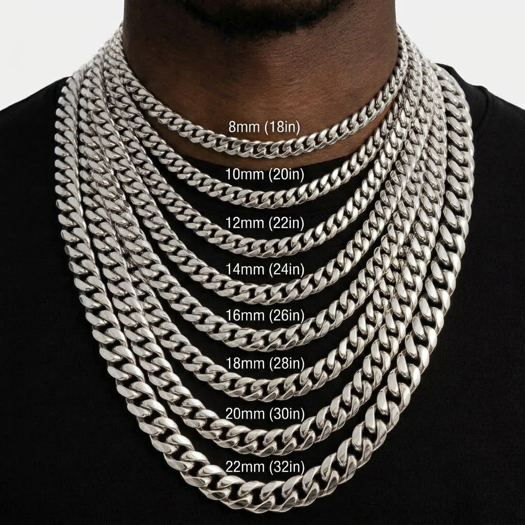 Miami Cuban Chain — Silver
