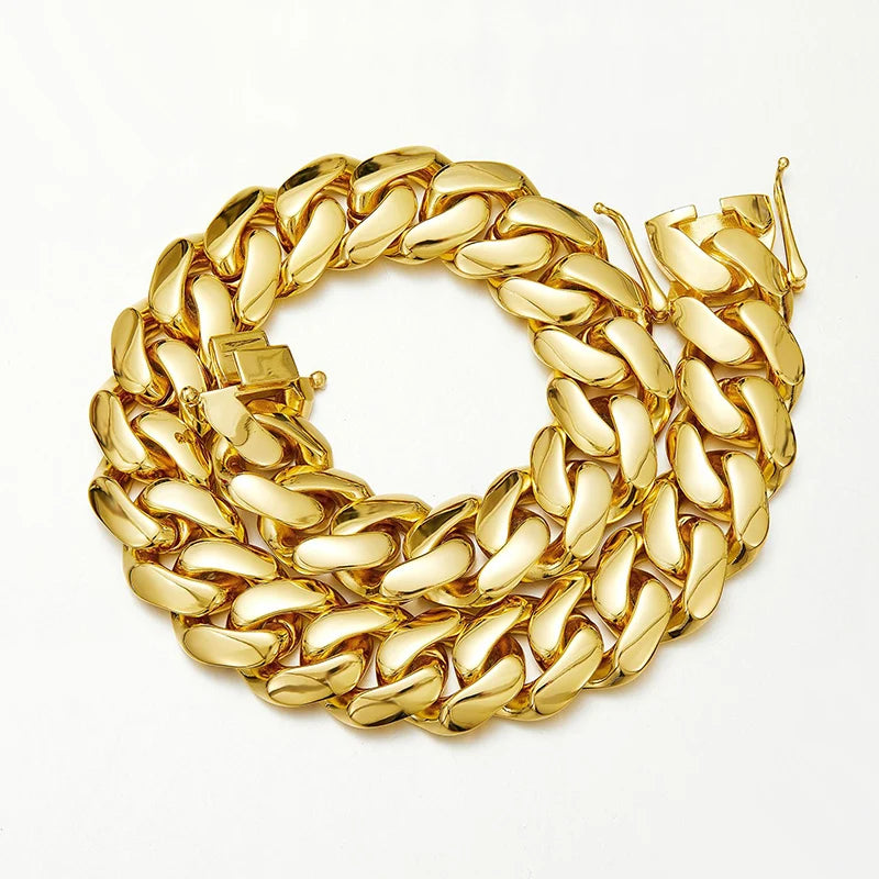 Cuban Chain — Gold, 20mm