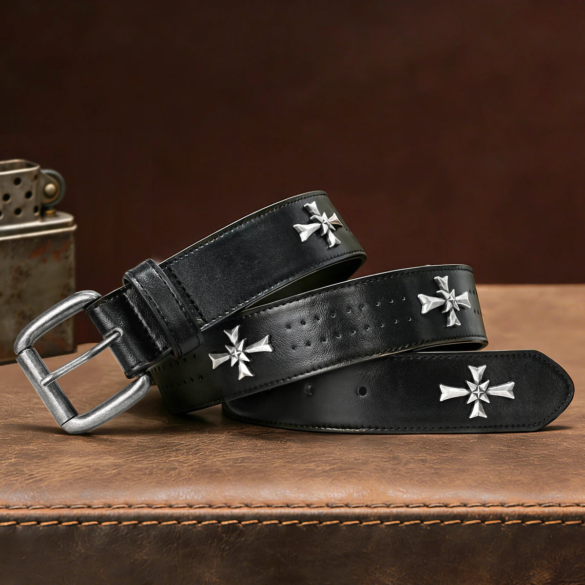 Cross Stud Belt