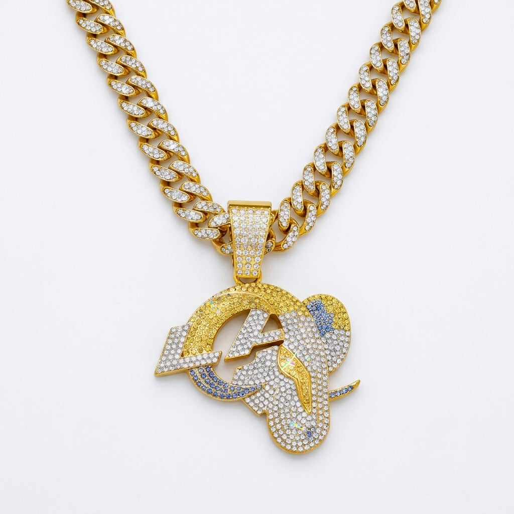 LA Ram Necklace
