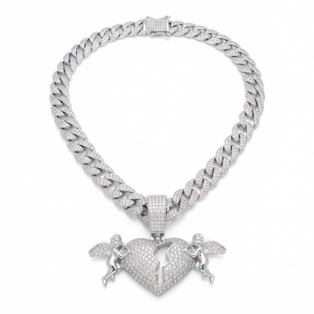 Cherub Heartbreak Necklace