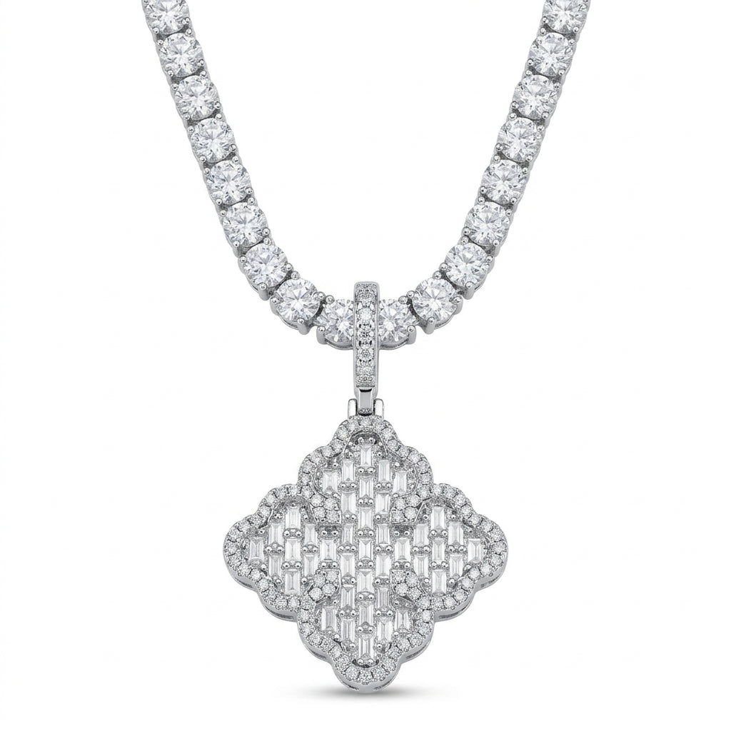 Scalloped Ice Necklace