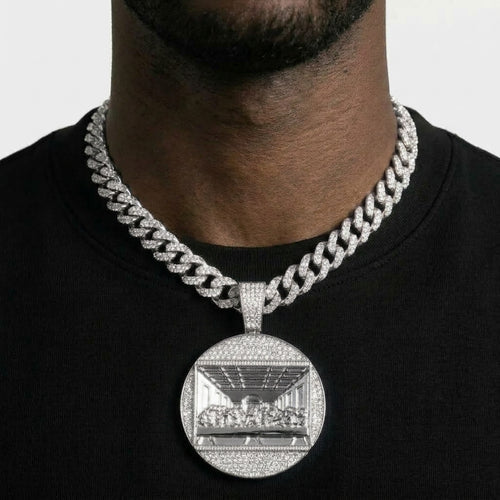 Last Supper Medallion Necklace