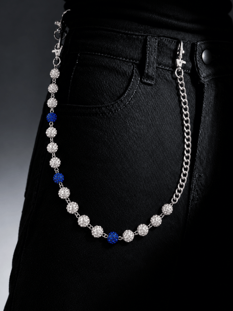 Iced Out Ball Pants Chain