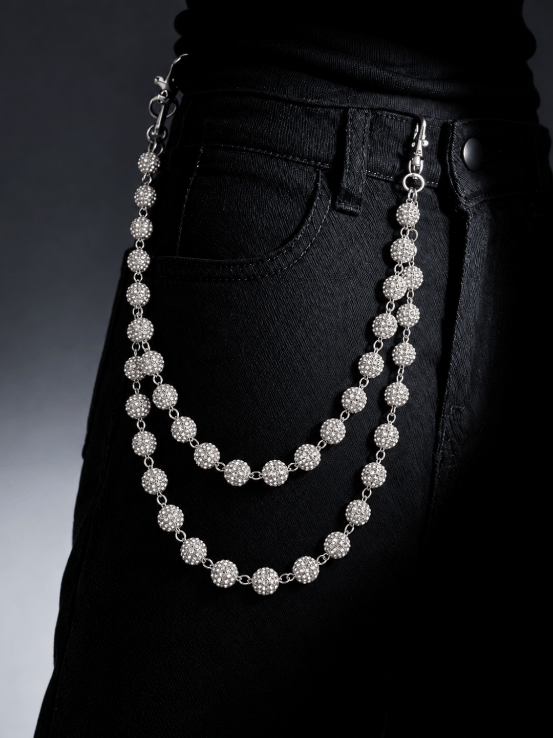 iced out Chain Belt