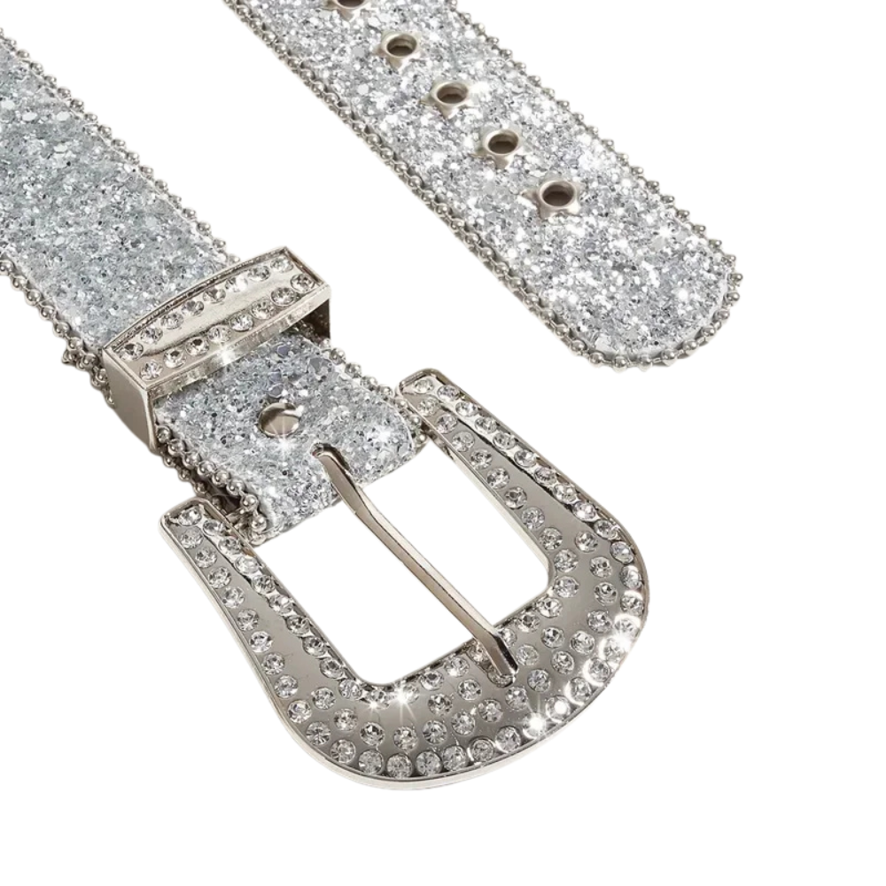Diamond Belt — Silver