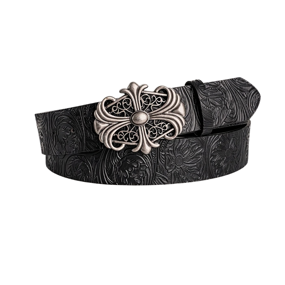 Filigree Cross Belt