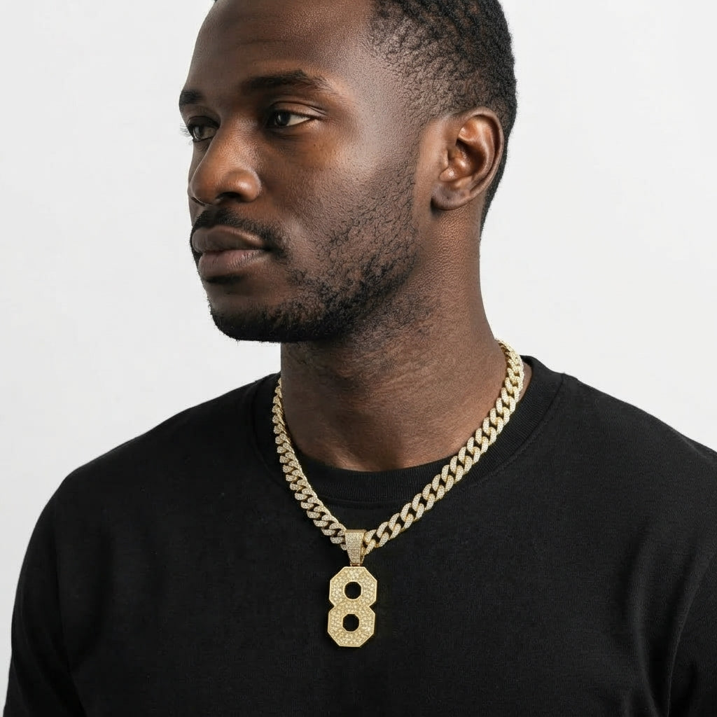 Number 8 Necklace