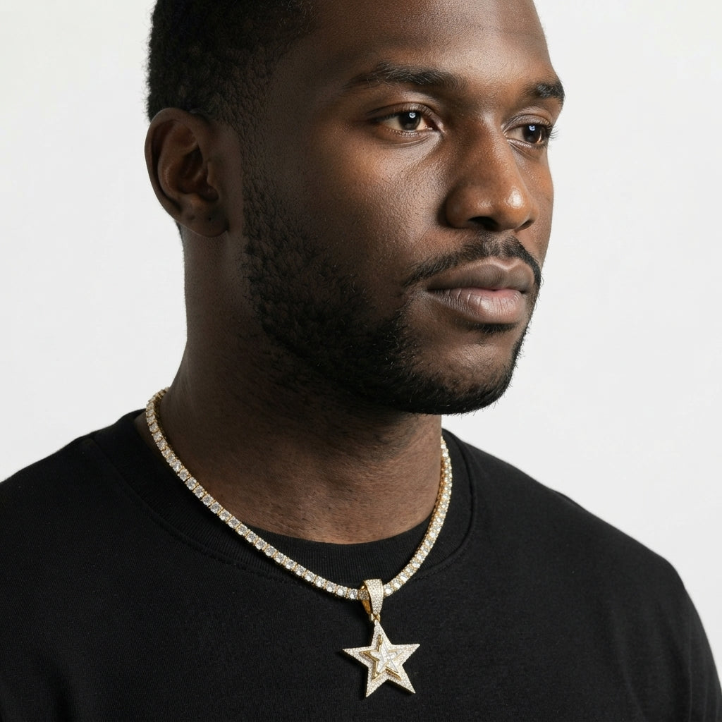 Layered Star Necklace