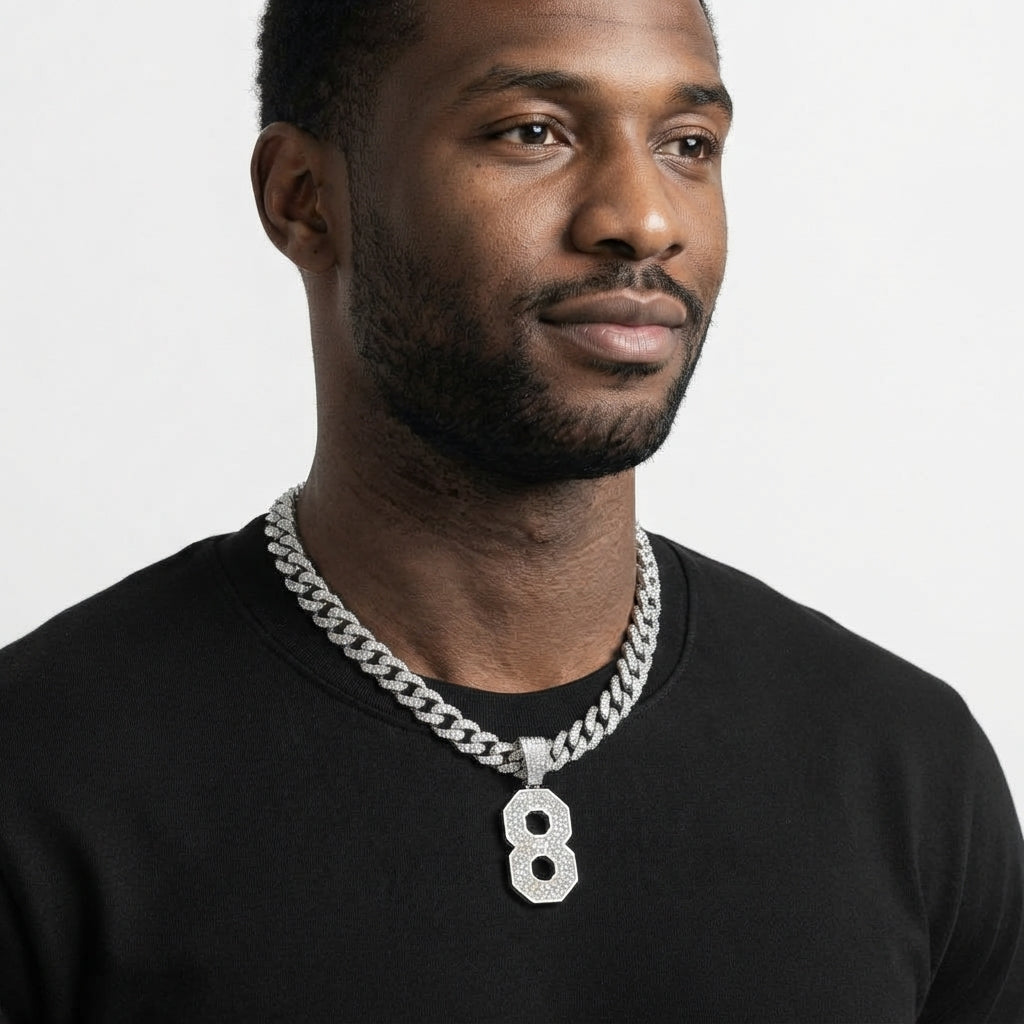 Number 8 Necklace