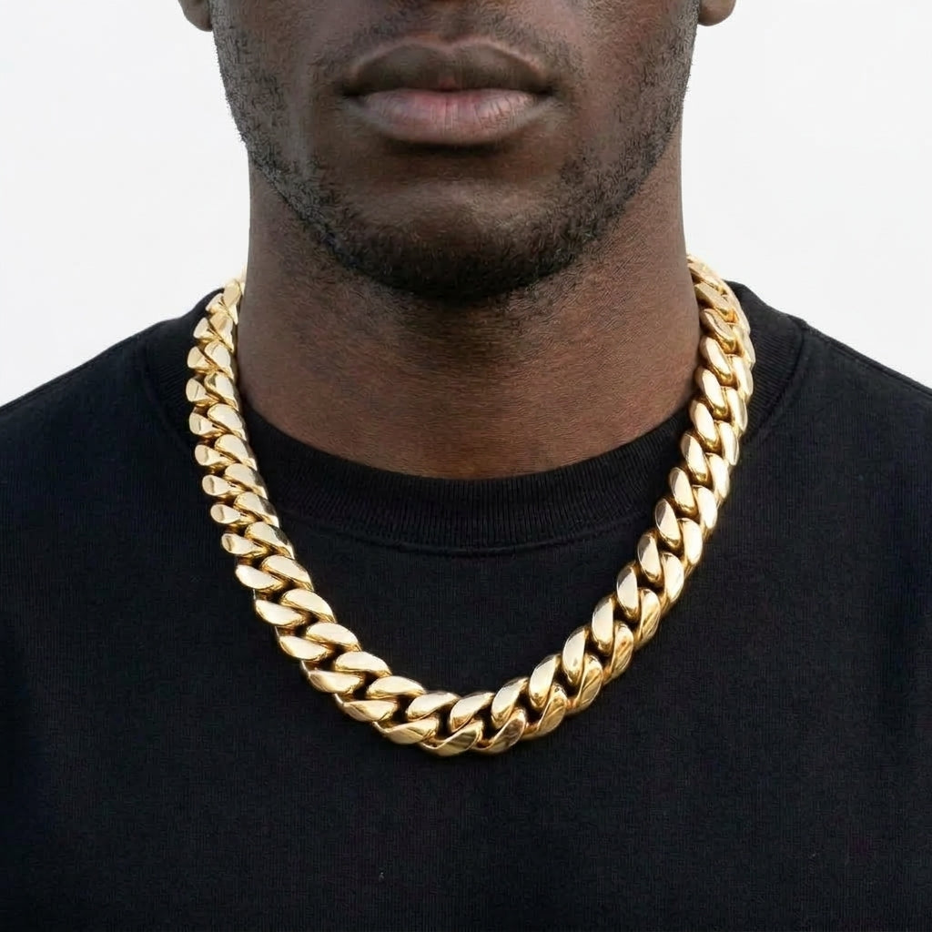 Miami Cuban Chain — Gold