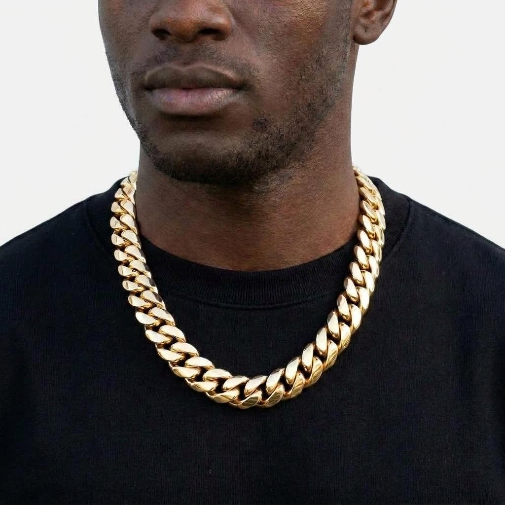 Cuban Chain — Gold, 20mm