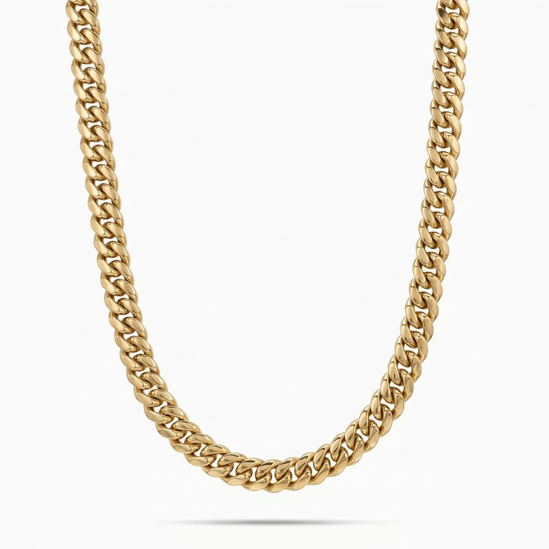 Cuban Chain — Gold, 14mm
