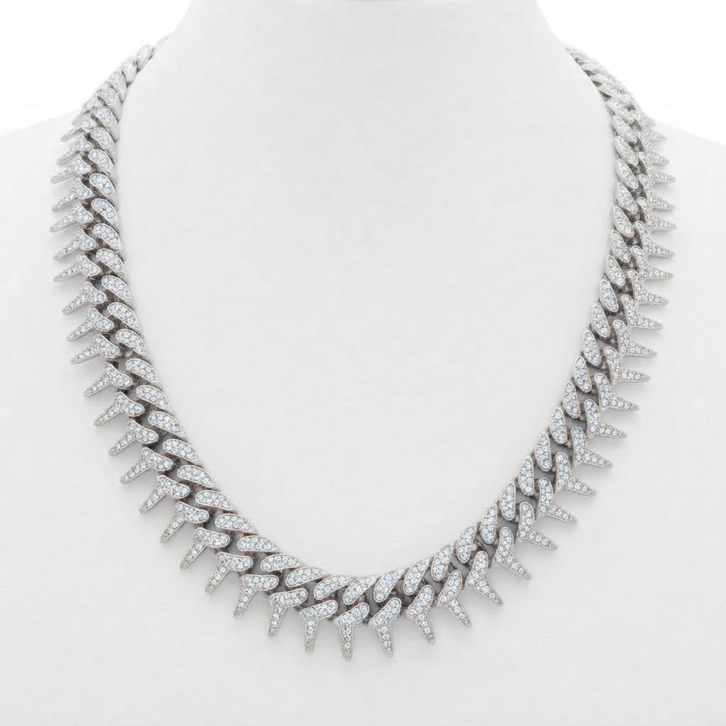 Spiked Cuban Chain