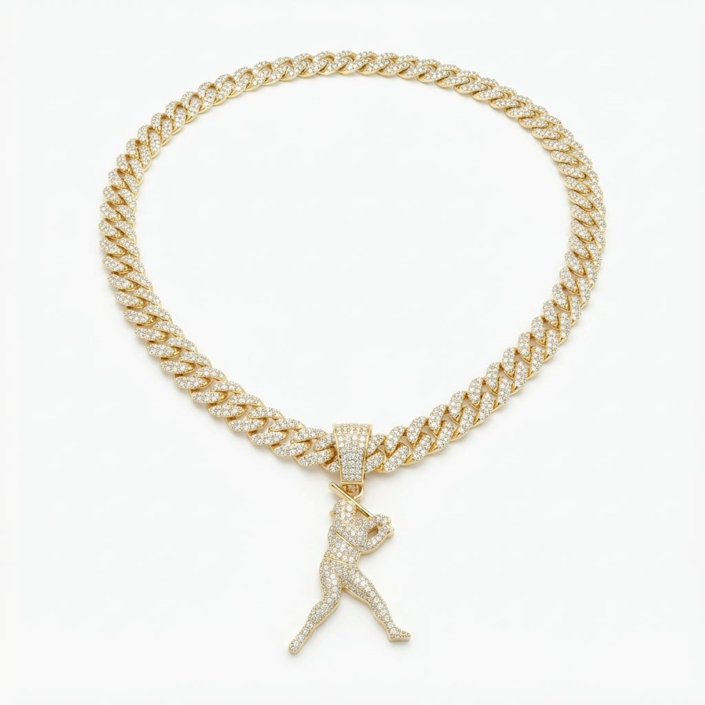Baseball Necklace