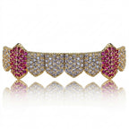 Purple Reign Grillz in Gold