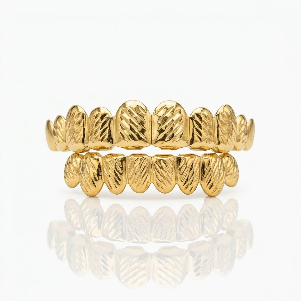 Gold Slash Grillz
