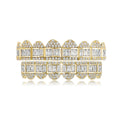 Royal Baguette Grillz in Gold